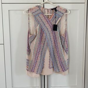 BCBG Maxazria Sleeveless Blouse